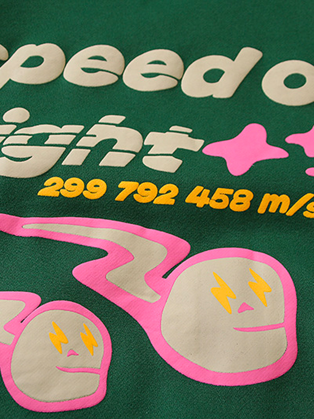 Fushya X Broken Planet Speed ​​of Light Kapüşonlu Üst 