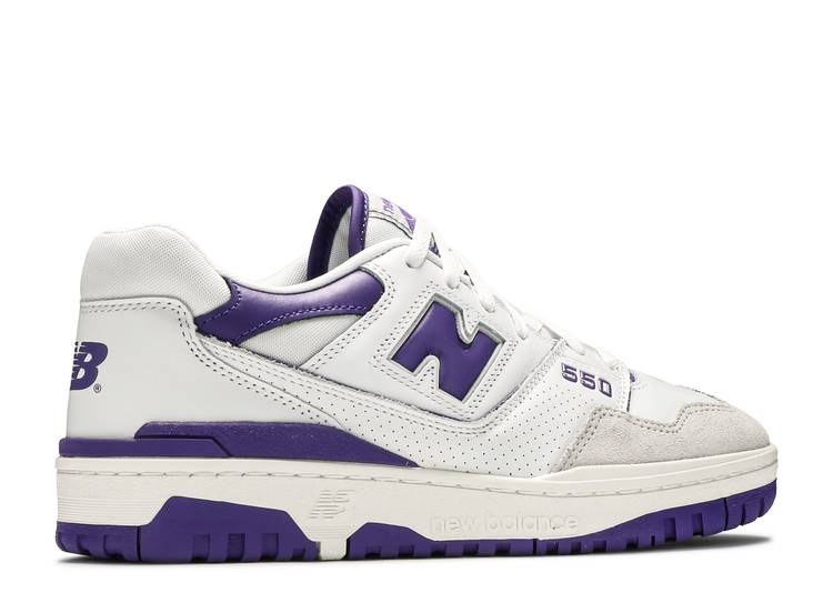 Davenzarry | New Balance 550 'White Purple' | View 3