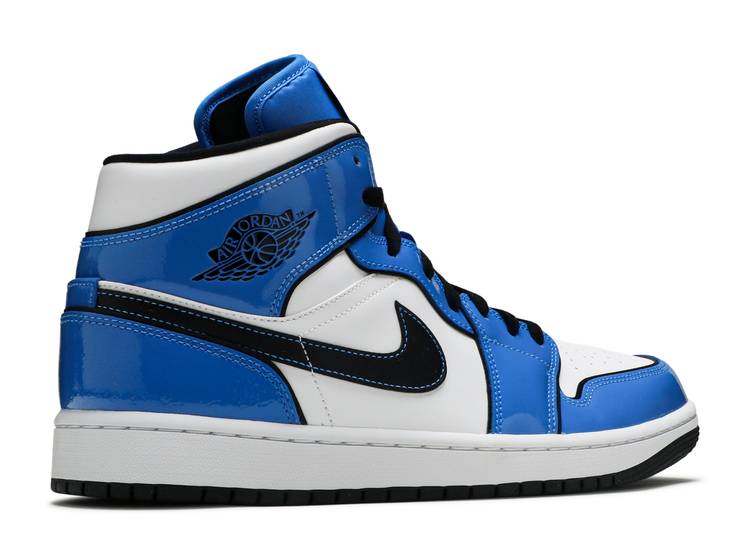 Davenzarry - Air Jordan 1 Mid SE 'Signal Blue' - Image 3