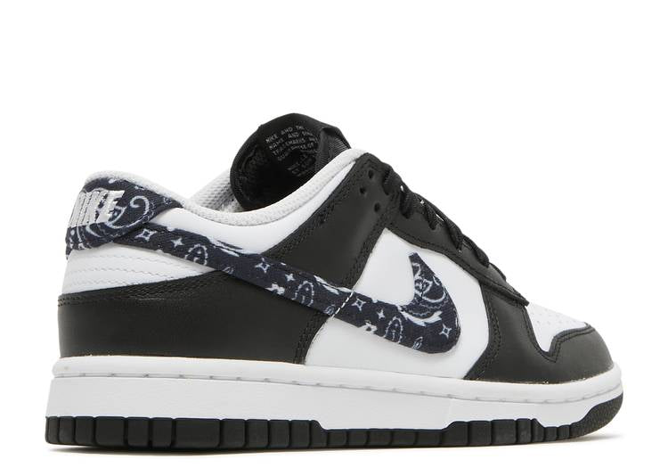 Davenzarry | Women's Dunk Low 'Black Paisley' | View 3