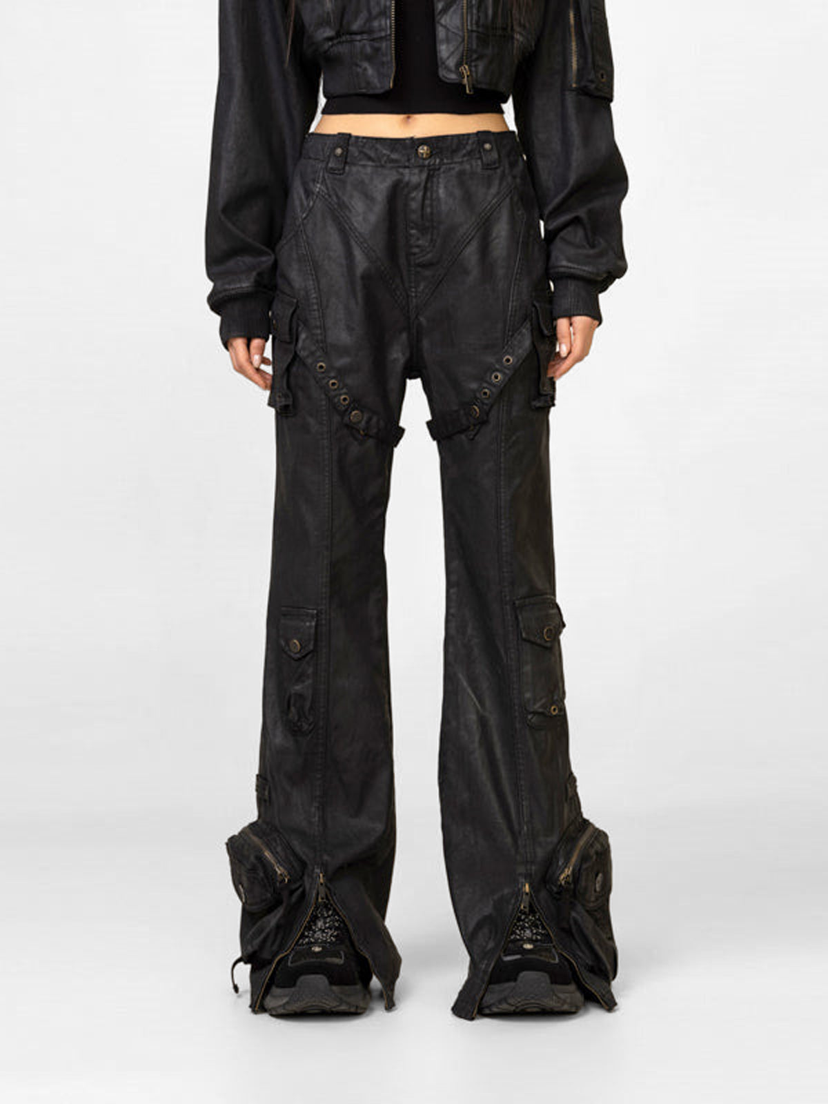 Fushya SMFK "80s tape" Zaruret Deep Street Leather Jean