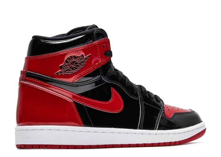 Davenzarry | Air Jordan 1 Retro High OG 'Patent Bred' | View 3