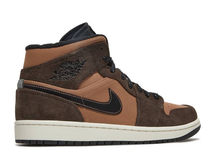 Davenzarry - Air Jordan 1 Mid SE 'Dark Chocolate' - Image 3