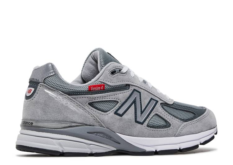 Davenzarry - New Balance 990V4 Made In USA 'Red Label - Grey' - Image 3