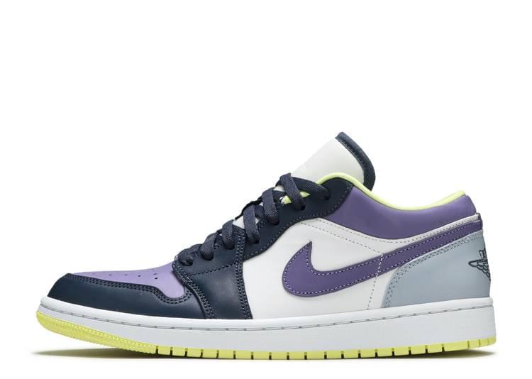 Davenzarry - Air Jordan 1 Low 'Mismatched - Purple Magenta' - Image 4