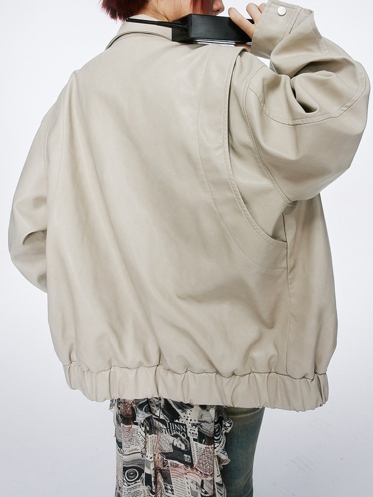Fushya ZV Vintage Leather Jacket