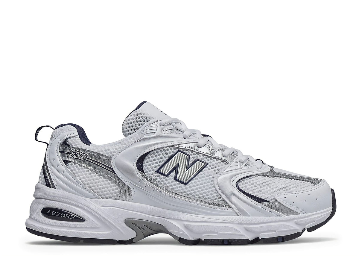 Davenzarry - New Balance 530 'White Silver Navy' - Image 1