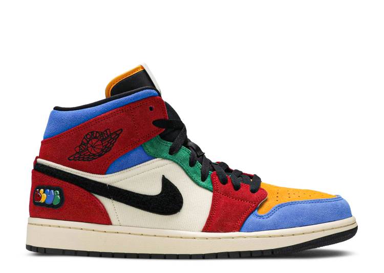 Davenzarry - Blue The Great x Air Jordan 1 Mid 'Fearless' - Image 1
