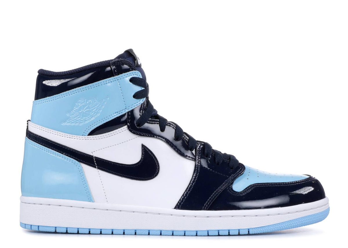 Davenzarry | Women's Air Jordan 1 Retro High OG 'Blue Chill' | View 1