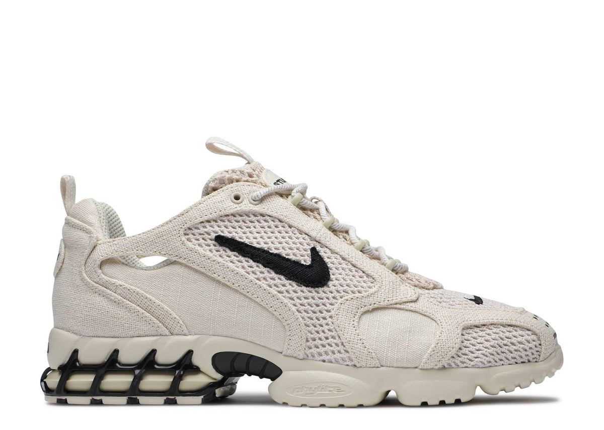 Davenzarry | Stussy x Air Zoom Spiridon Caged 2 'Fossil' | View 1