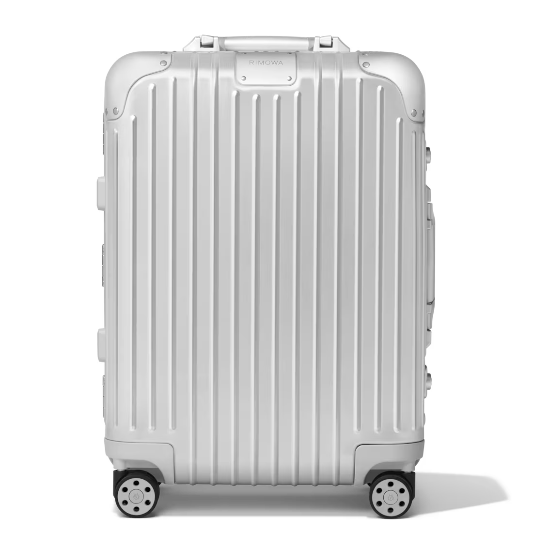 Davenzarry | Rimowa Cabin Aluminum Suitcase | Silver | View 1