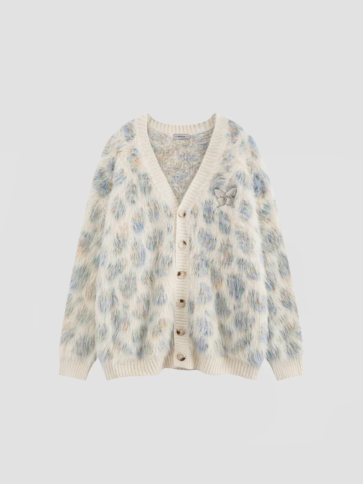 Fushya Speckle Woolly Oversized Cardigan