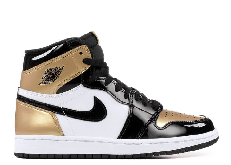 Davenzarry | Air Jordan 1 Retro High OG NRG 'Gold Toe' | View 1