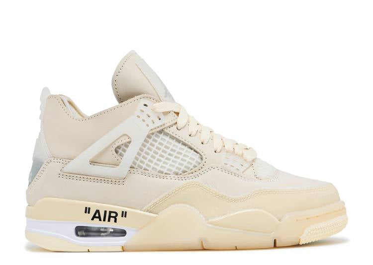 Davenzarry | Off-White x Women's Air Jordan 4 SP 'Sail' | View 1