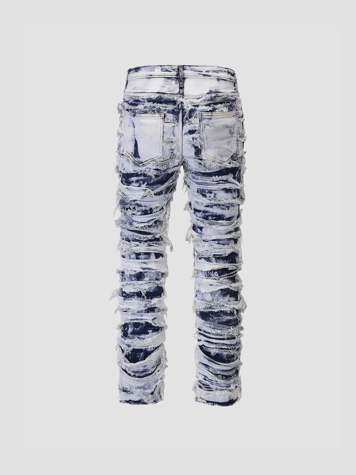 Fushya "Street Star" Blue Fringe Jean