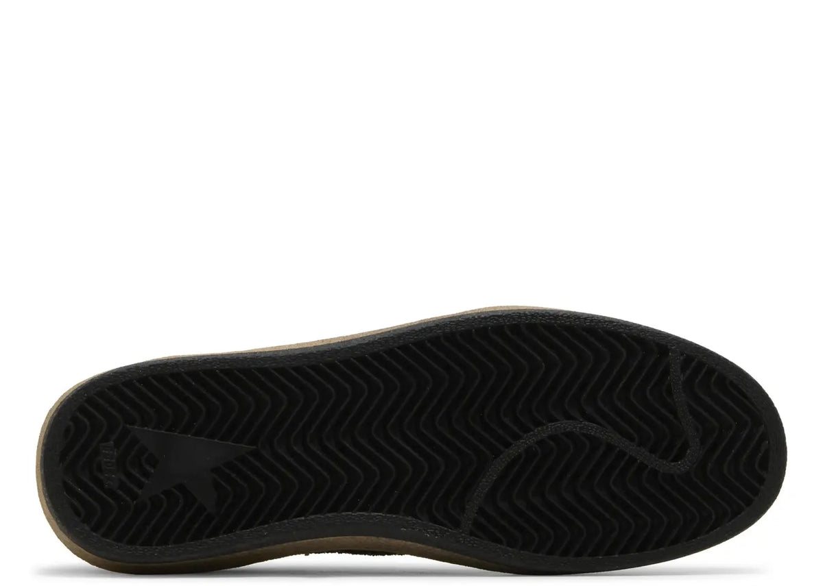 Davenzarry | Golden Goose Ball-Star Black Leather Distressed - Women's | View 4