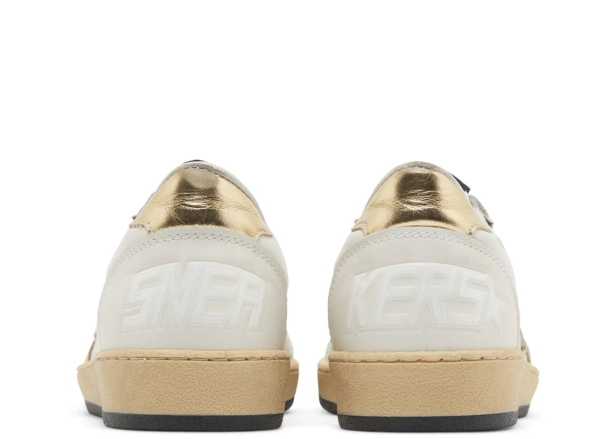 Davenzarry | Golden Goose Ball-Star Gold Star Gold Heel - Women's | View 4