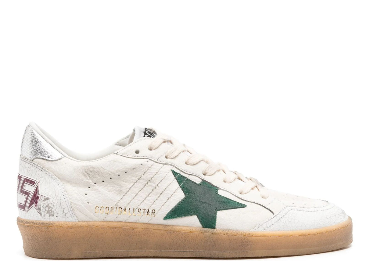 Davenzarry | Golden Goose Ball-Star White Green Silver | View 1