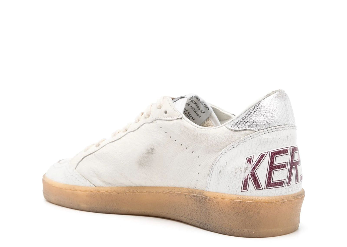 Davenzarry | Golden Goose Ball-Star White Green Silver | View 3