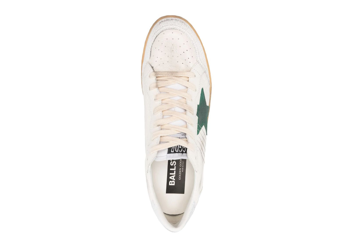 Davenzarry | Golden Goose Ball-Star White Green Silver | View 4