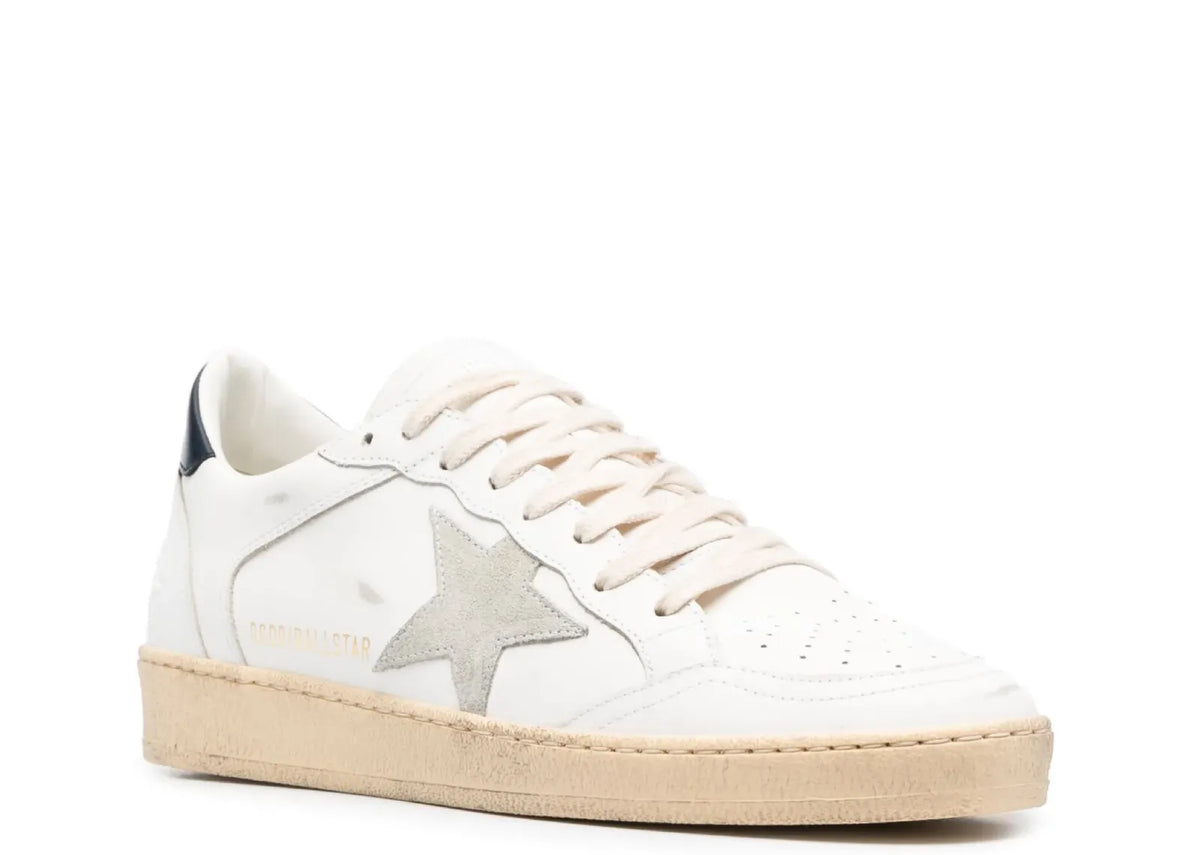 Davenzarry | Golden Goose Ball-Star White Leather | View 2