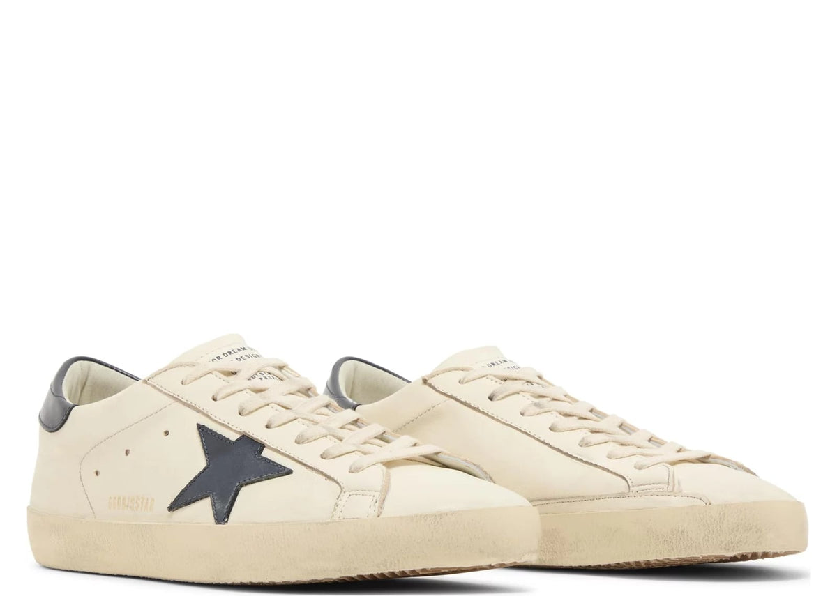 Davenzarry | Golden Goose Super-Star Beige Night Blue | View 2