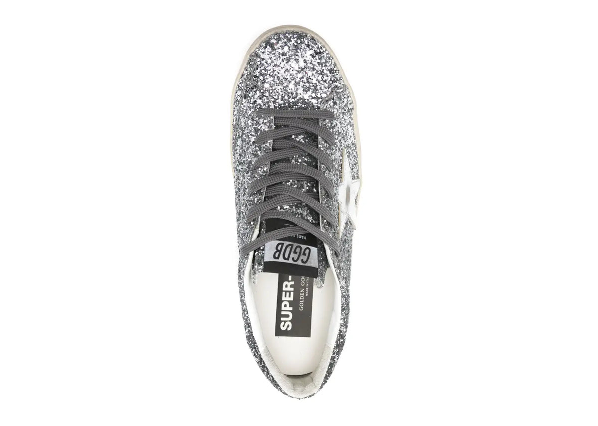 Davenzarry | Golden Goose Super-Star Glitter Love You To The Stars And Back - Women's | View 4