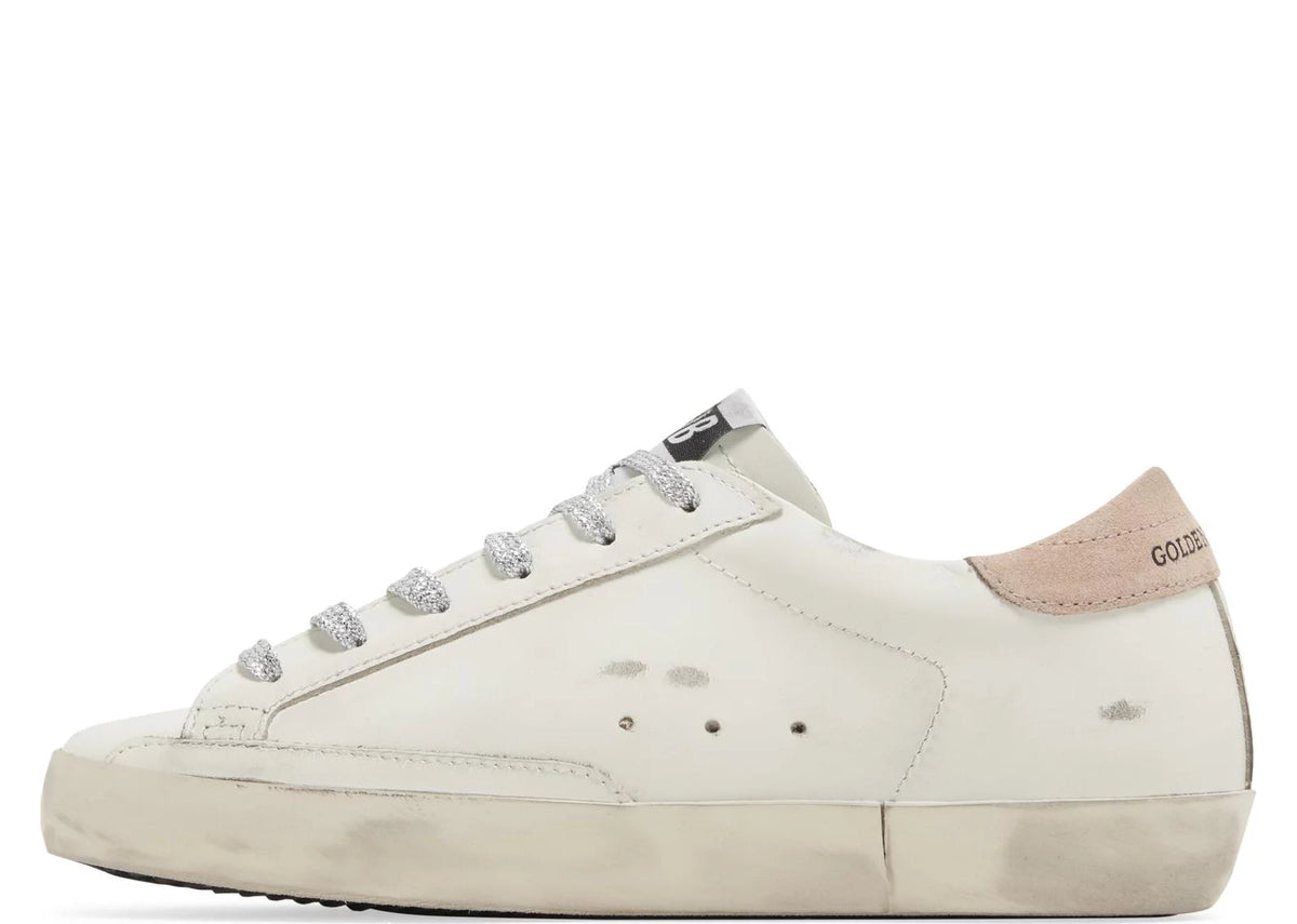 Davenzarry | Golden Goose Super-Star White Antique Pink - Women's | View 3
