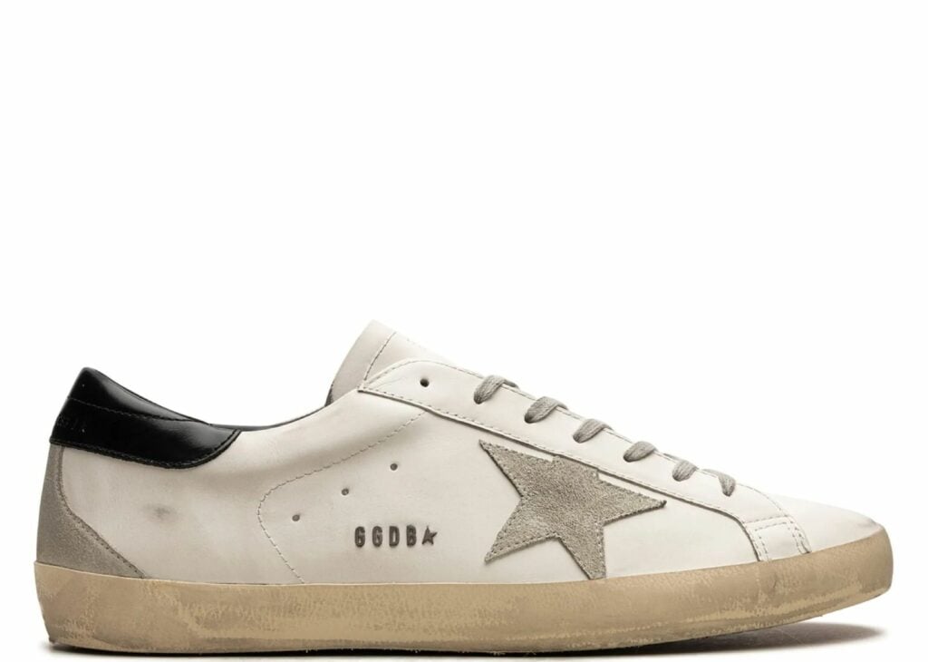 Davenzarry | Golden Goose Super-Star White Black | View 5