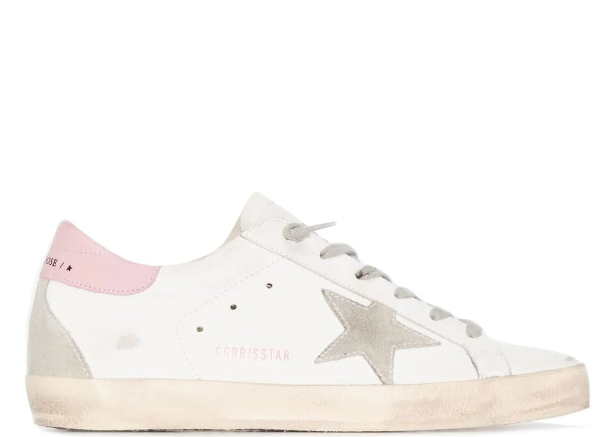 Davenzarry | Golden Goose Super-Star White Light Pink - Women's | View 1