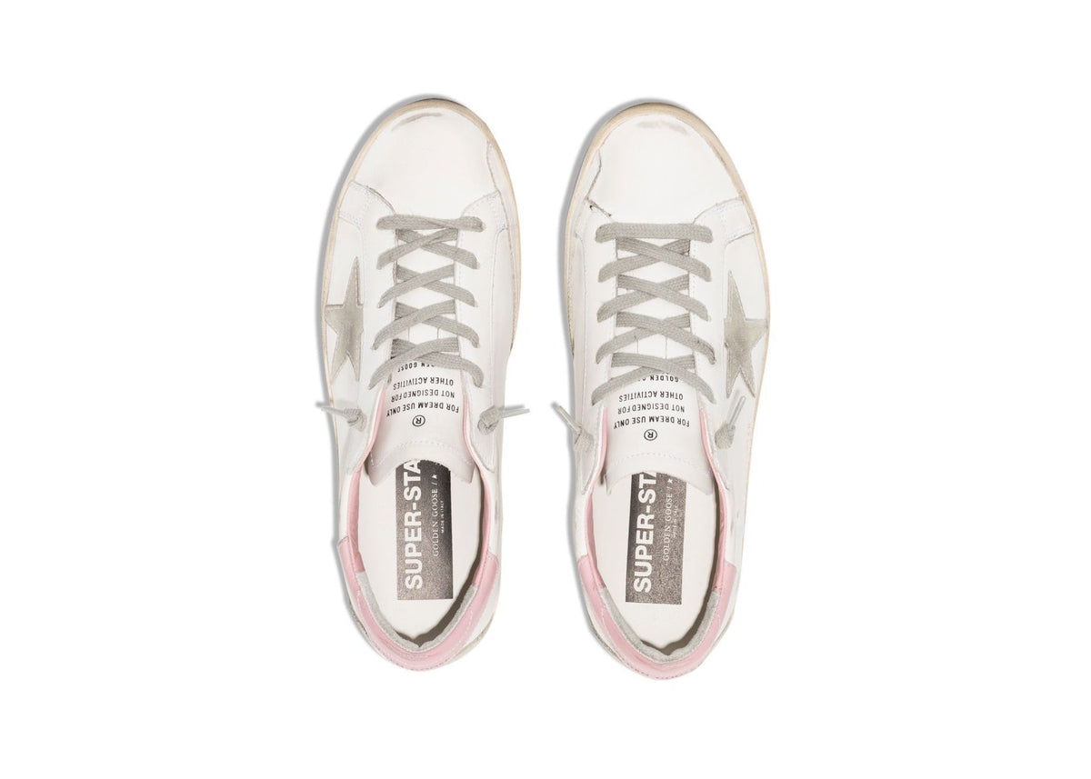 Davenzarry | Golden Goose Super-Star White Light Pink - Women's | View 2