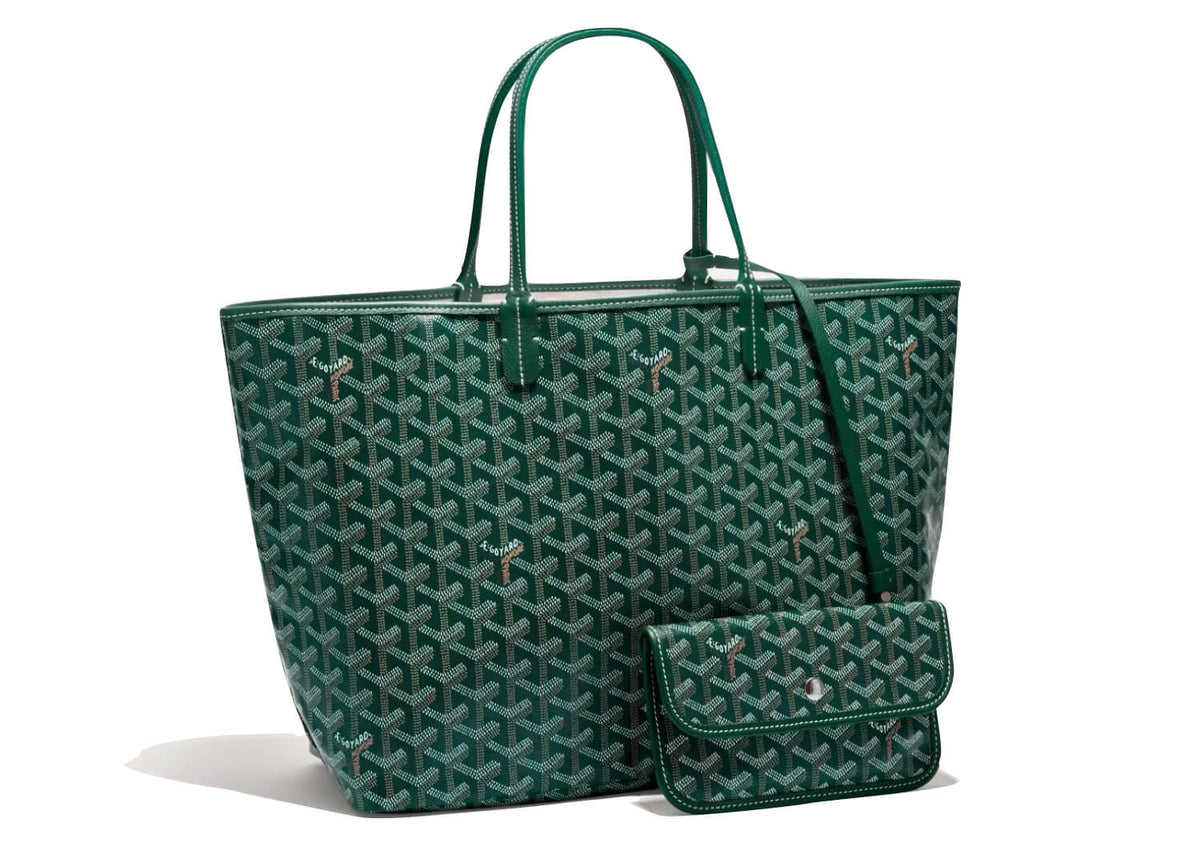 Davenzarry - Goyard Saint Louis Tote PM Green - Image 1