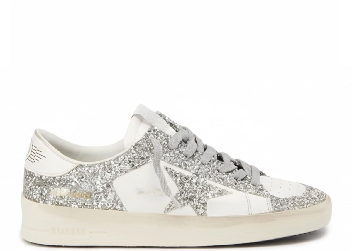 Davenzarry | Golden Goose Stardan Ice Gray Glossy - Women's | View 1