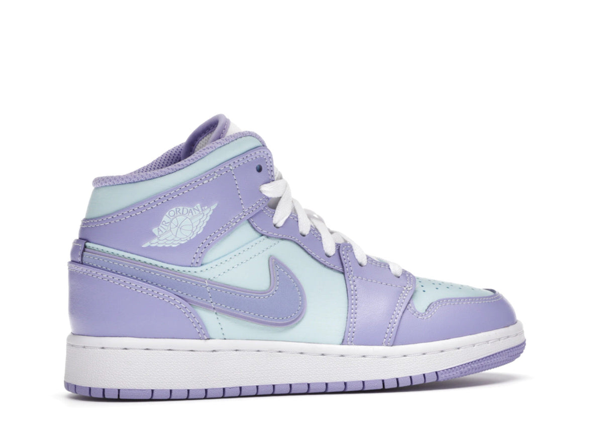 Davenzarry | Air Jordan 1 Mid 'Purple Aqua' | View 2