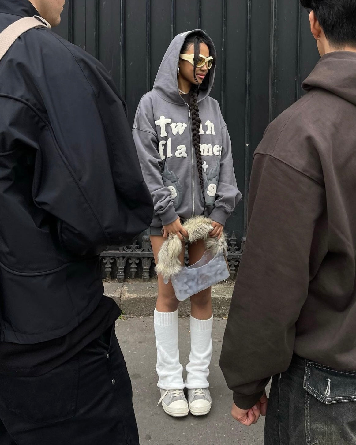 Fushya X Broken Planet Twin Flames Hoodie
