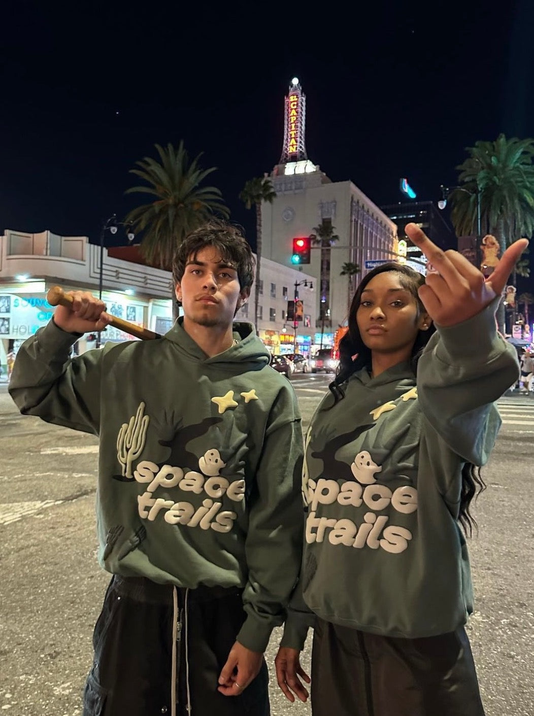 Fushya X Broken Planet Space Trails Hoodie