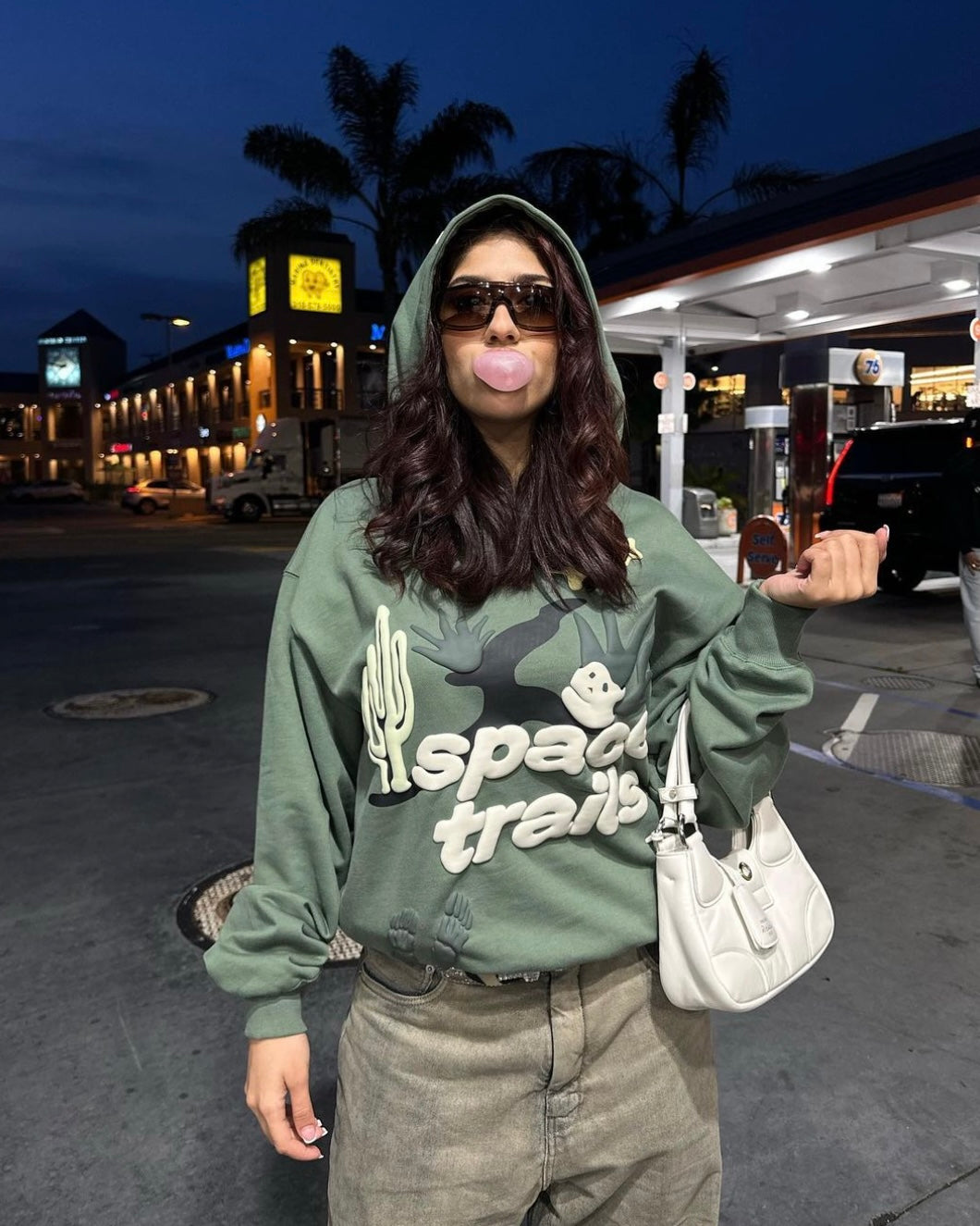Fushya X Broken Planet Space Trails Hoodie
