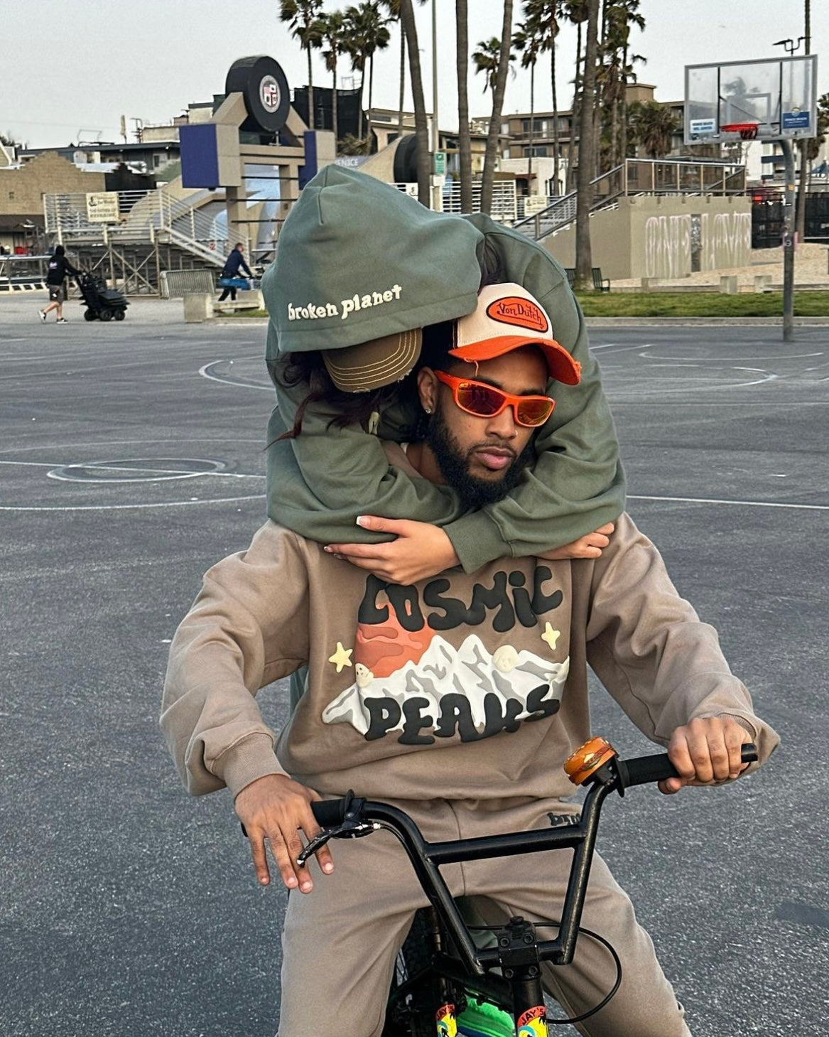 Fushya X Broken Planet Cosmic Peaks Hoodie
