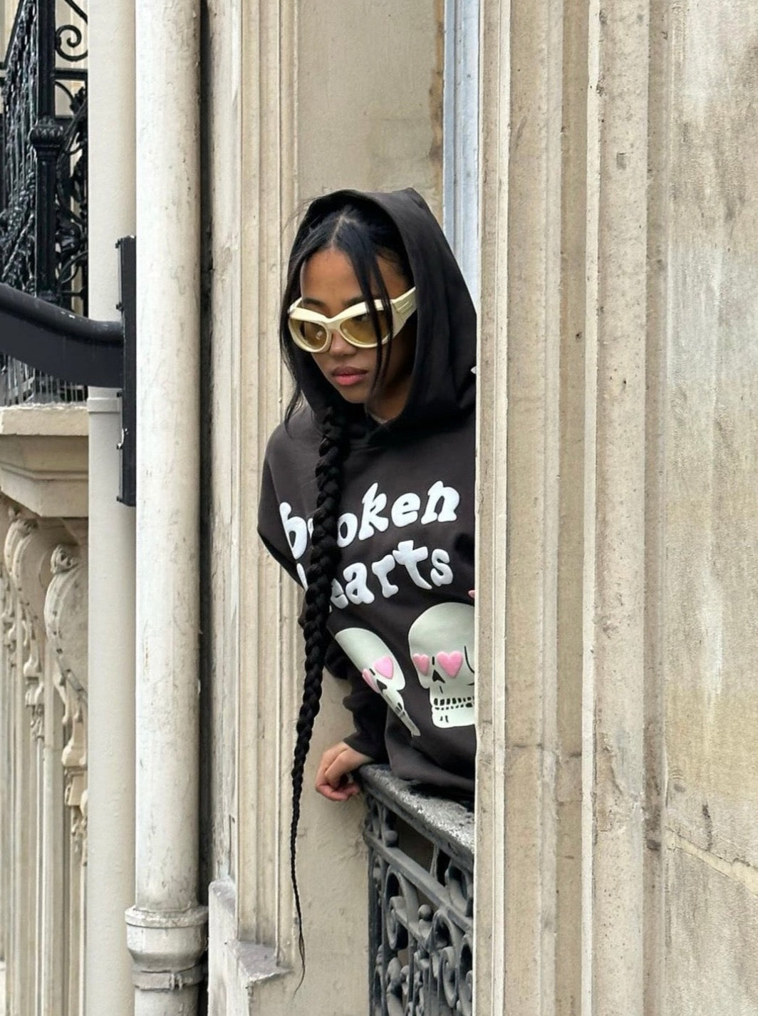 Fushya X Broken Planet Broken Heart Hoodie