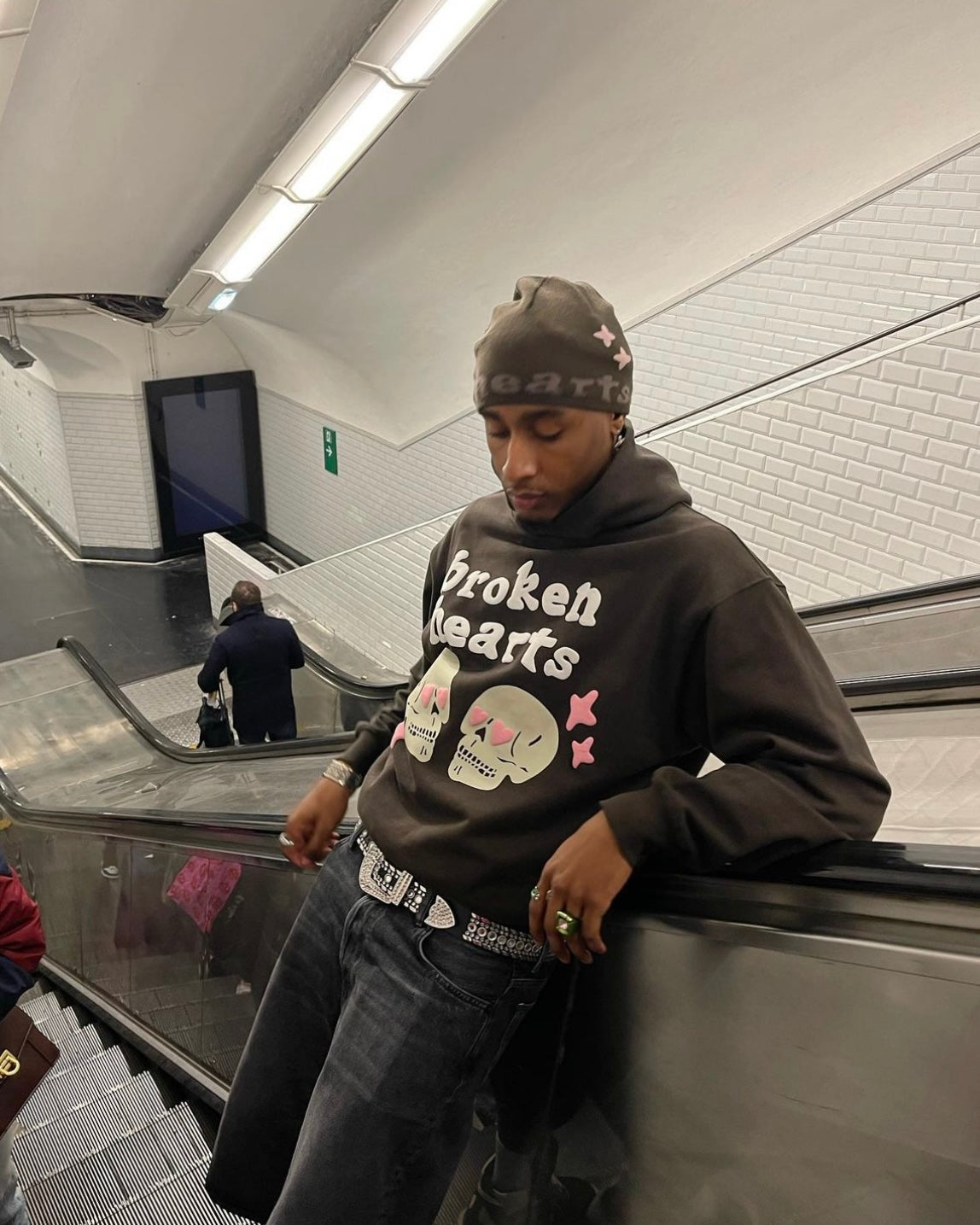 Fushya X Broken Planet Broken Heart Hoodie
