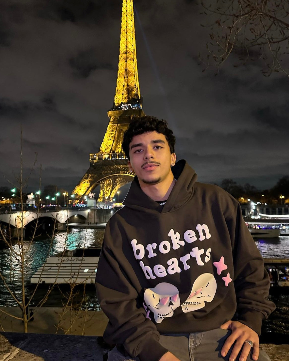 Fushya X Broken Planet Broken Heart Hoodie
