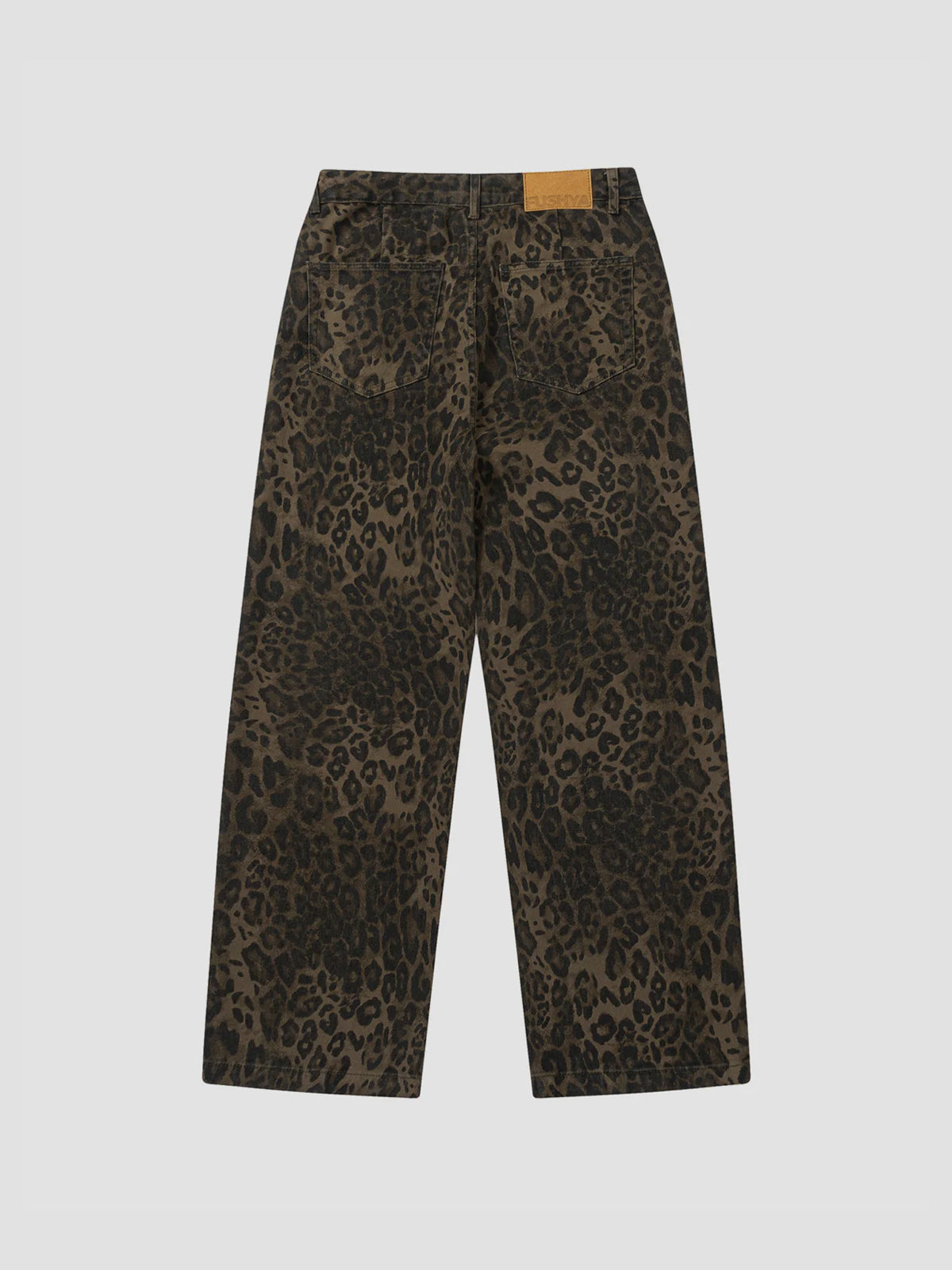 Fushya "Street Star" Leopard Baggy Jean