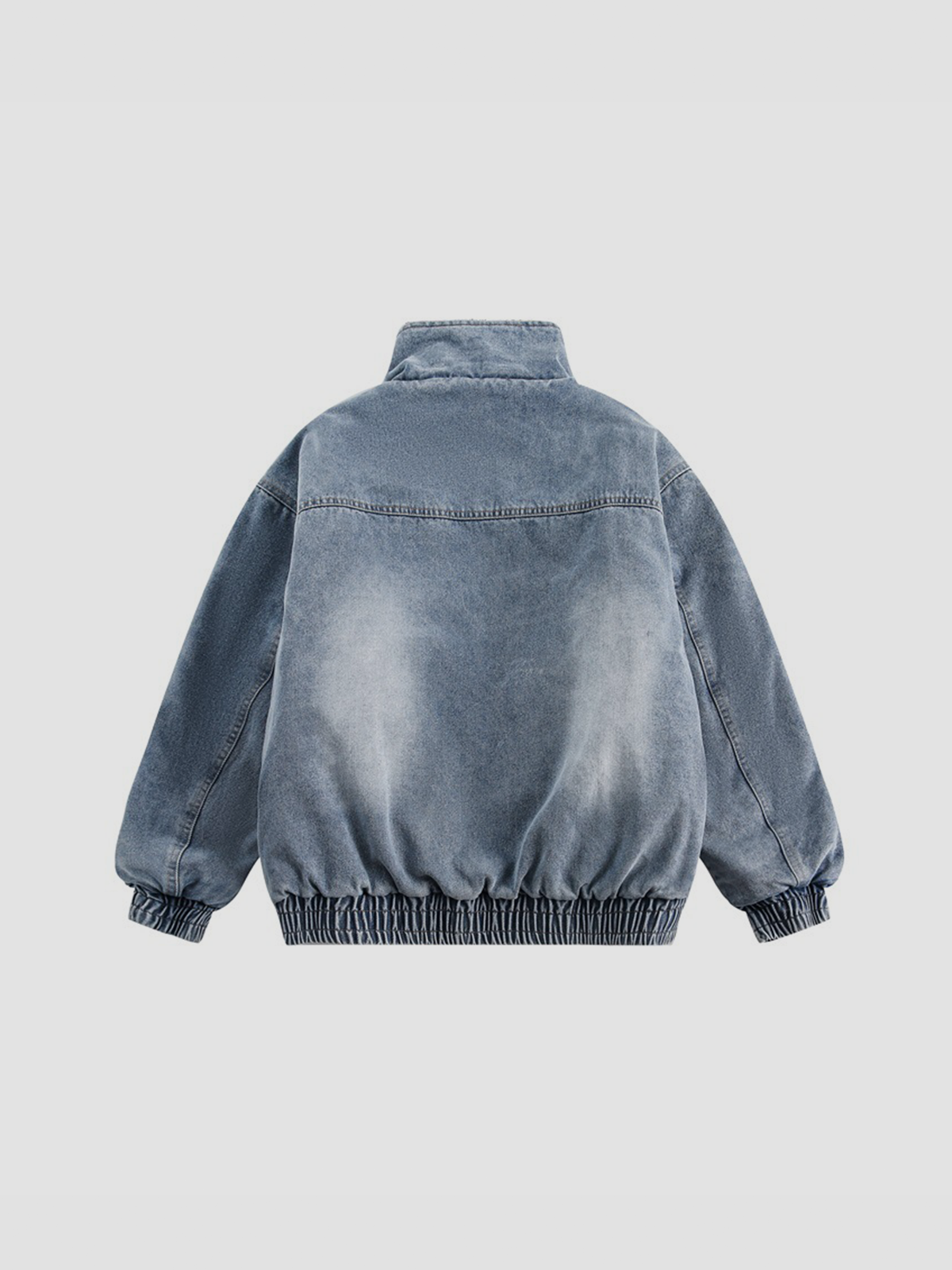 Fushya Double-Sided Street Denim Jacket