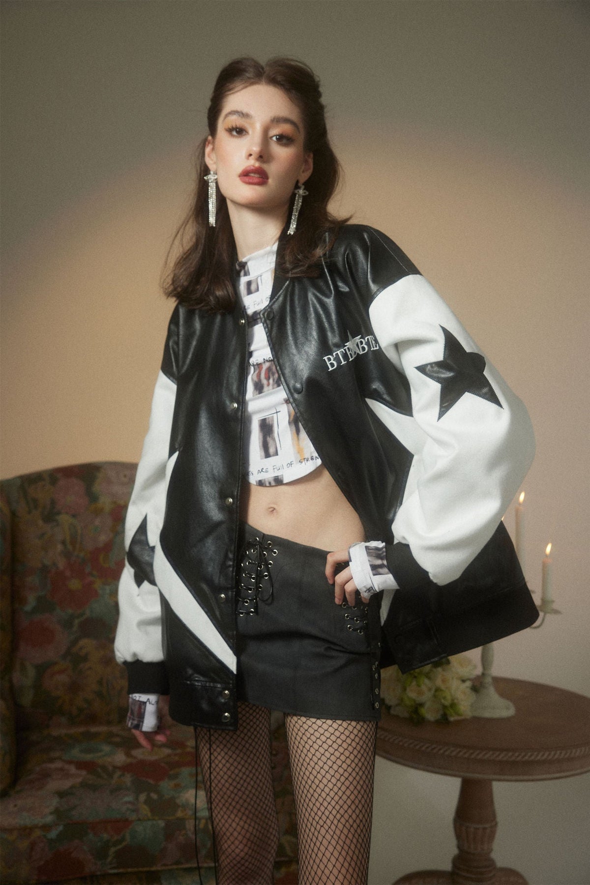 Fushya "Street Star" Leather Jacket
