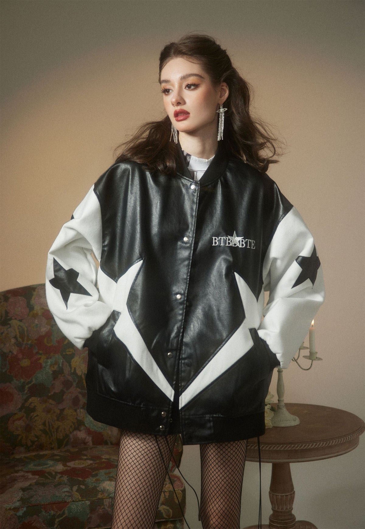 Fushya "Street Star" Leather Jacket