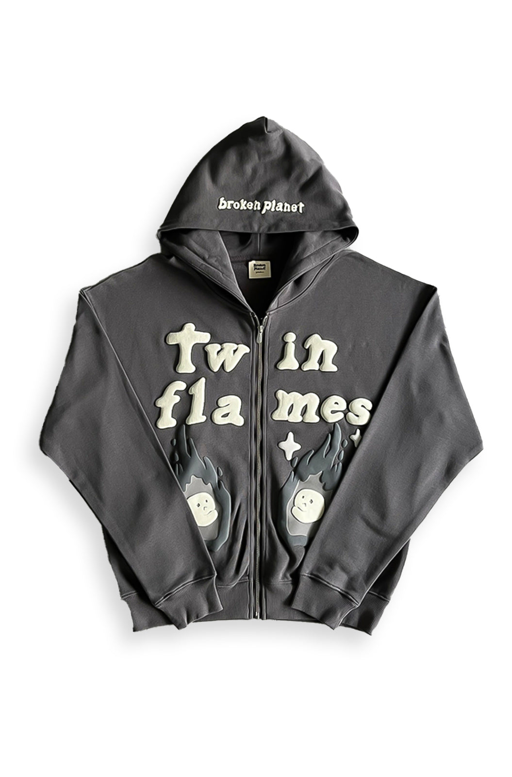 Fushya X Broken Planet Twin Flames Hoodie