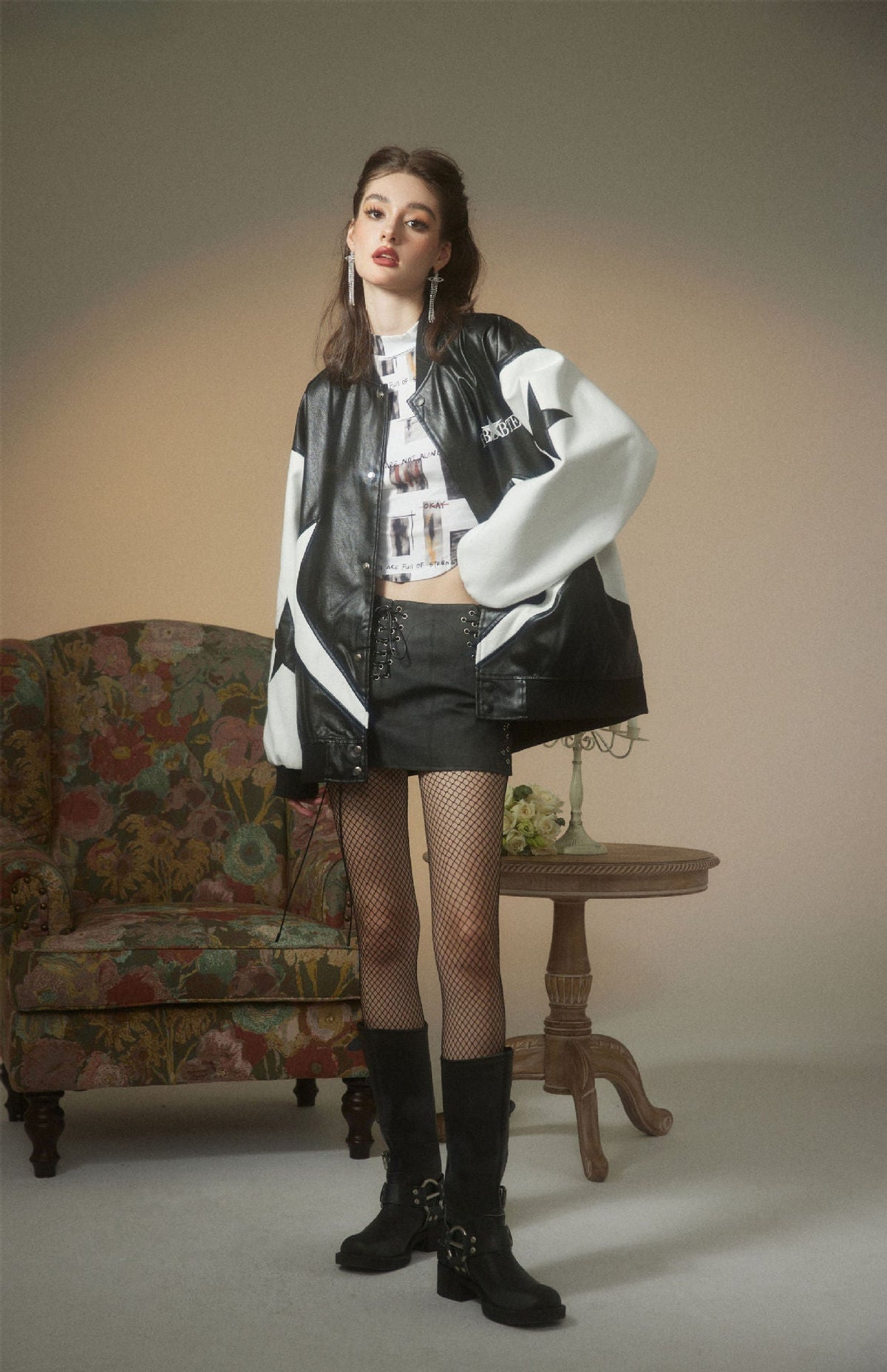Fushya "Street Star" Leather Jacket