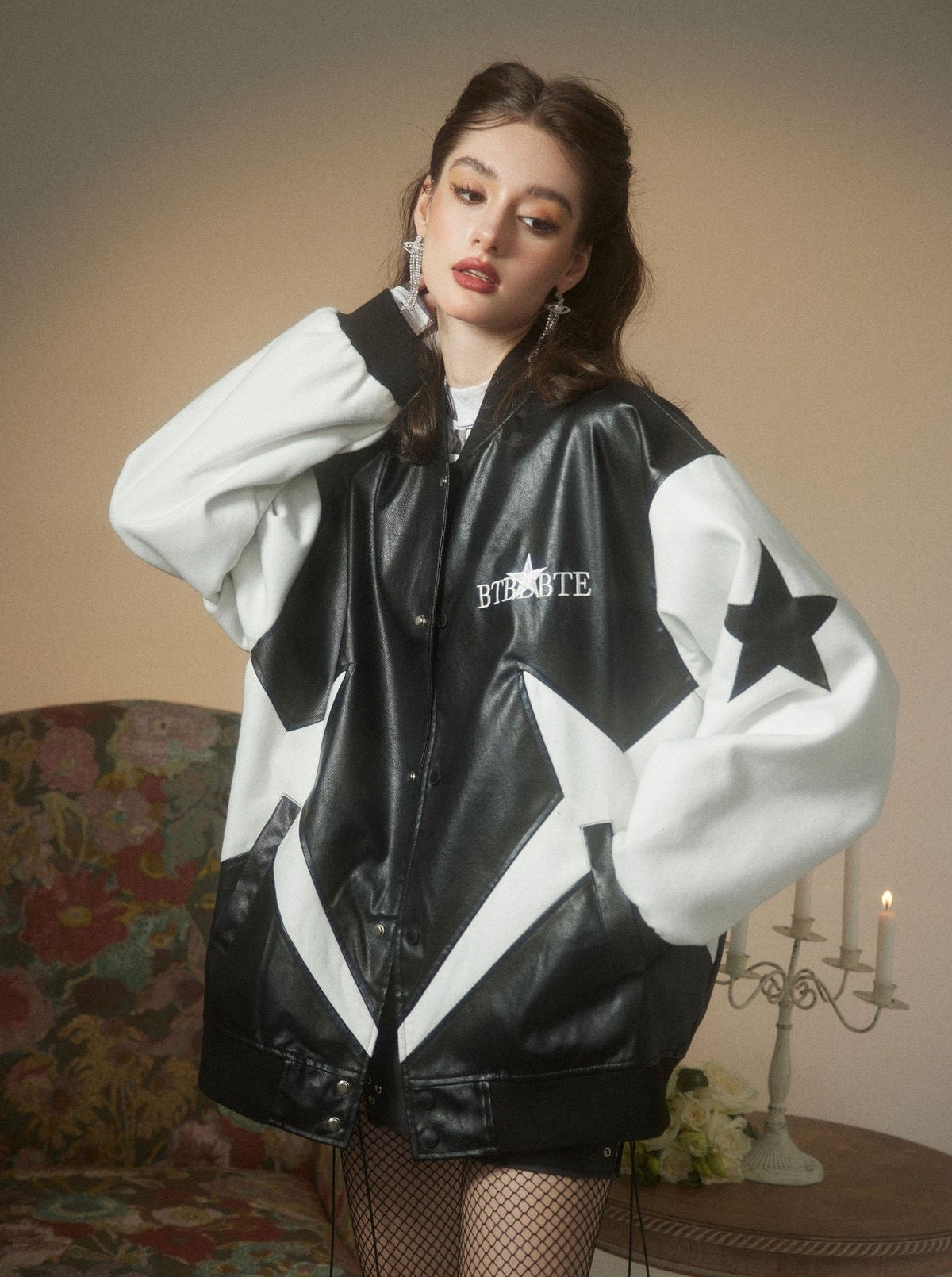 Fushya "Street Star" Leather Jacket