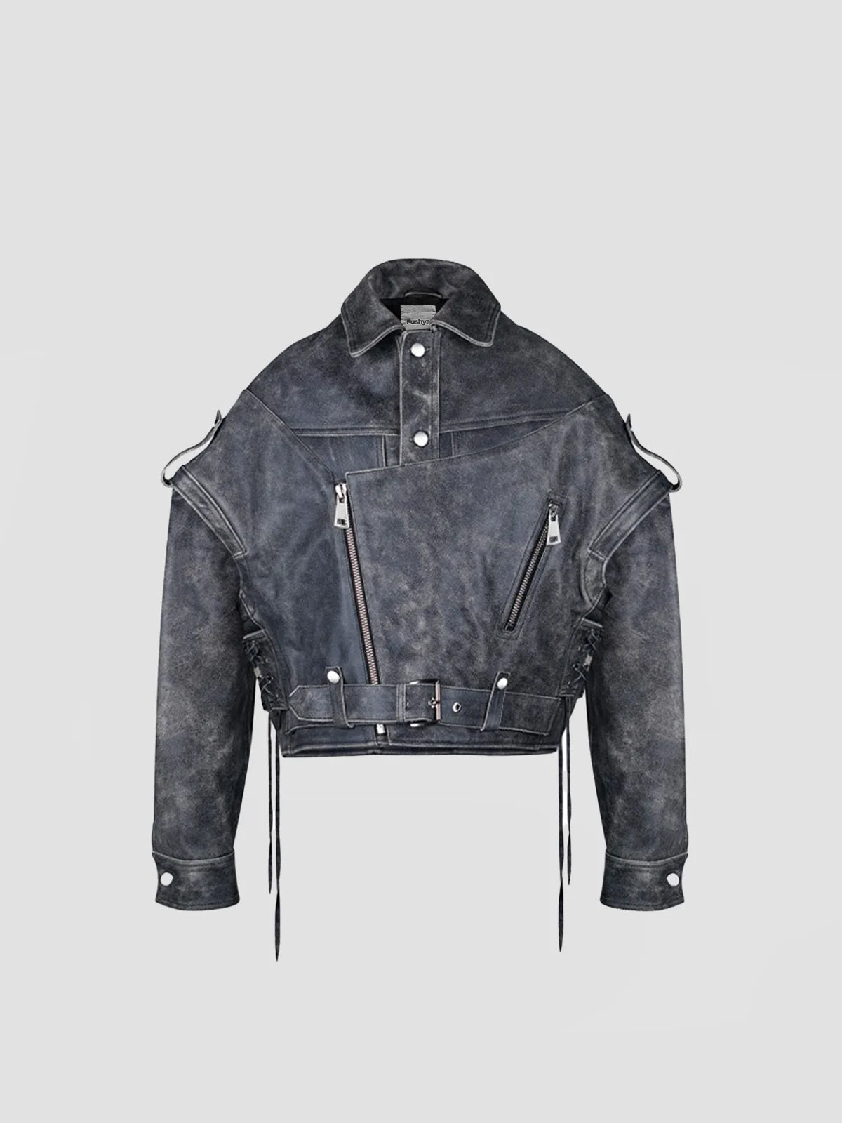 Fushya "Street Star" DP Divide Leather Jacket