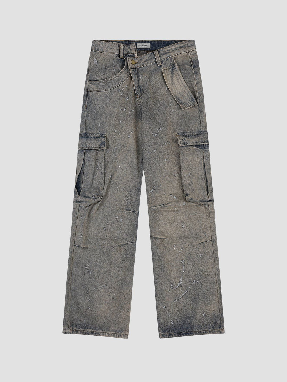 Fushya "Street Star" Stained Jean